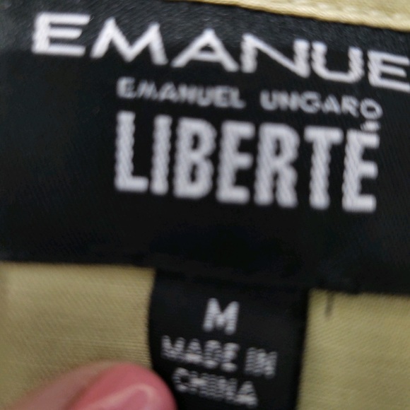 Emanuel Unigaro Libereté Silk Button up - Picture 2 of 4